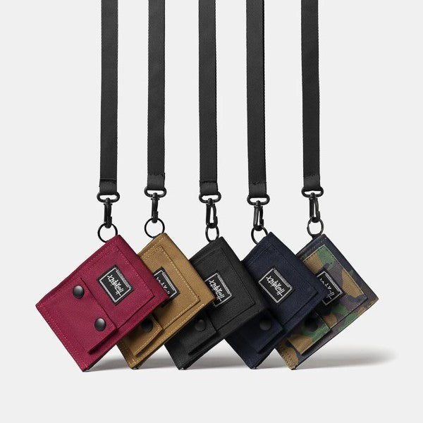 Oxford Cloth Mens Folding Wallet with Card Slots
