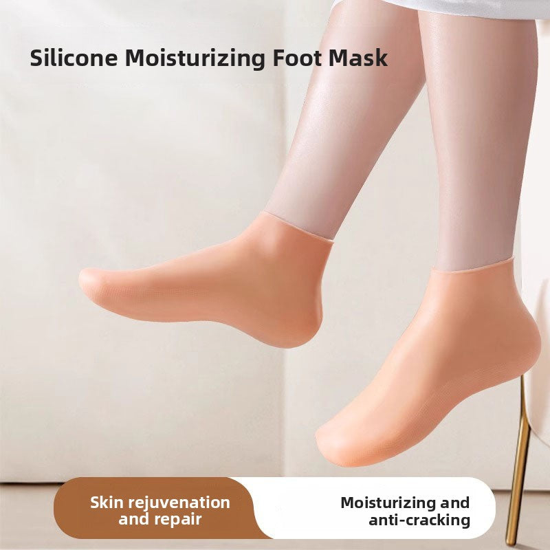 Cracking Heel Protective Socks Foot Cover Moisturizing Socks Film Gel Socks Anti-slip