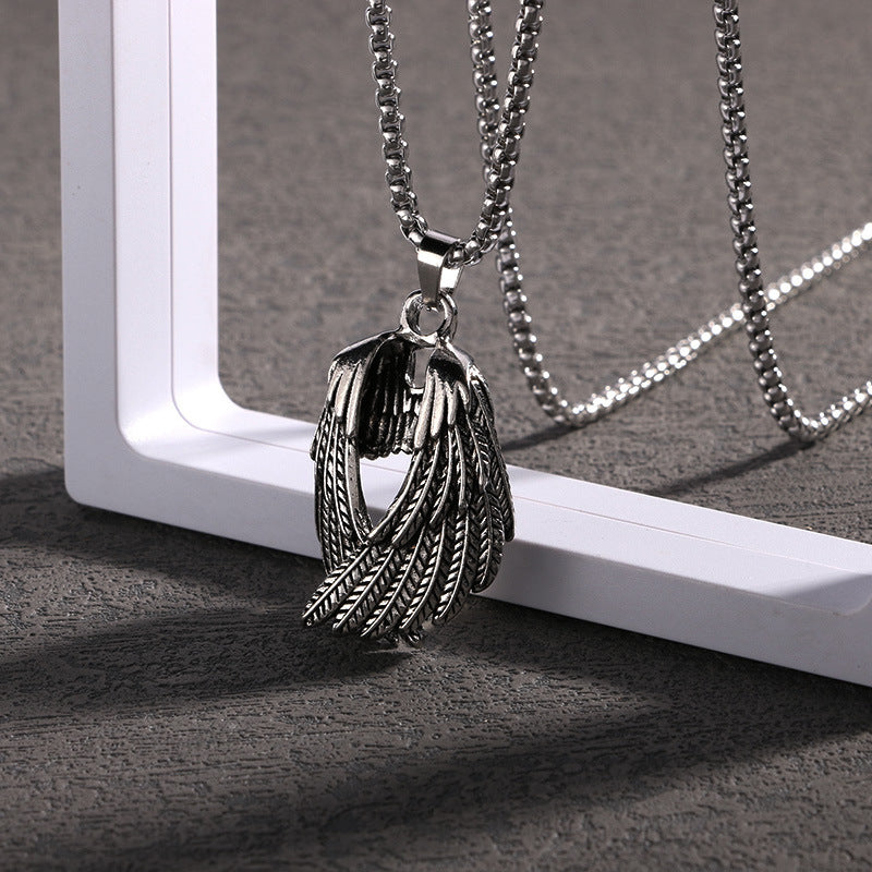 Wing Pendant Necklace
