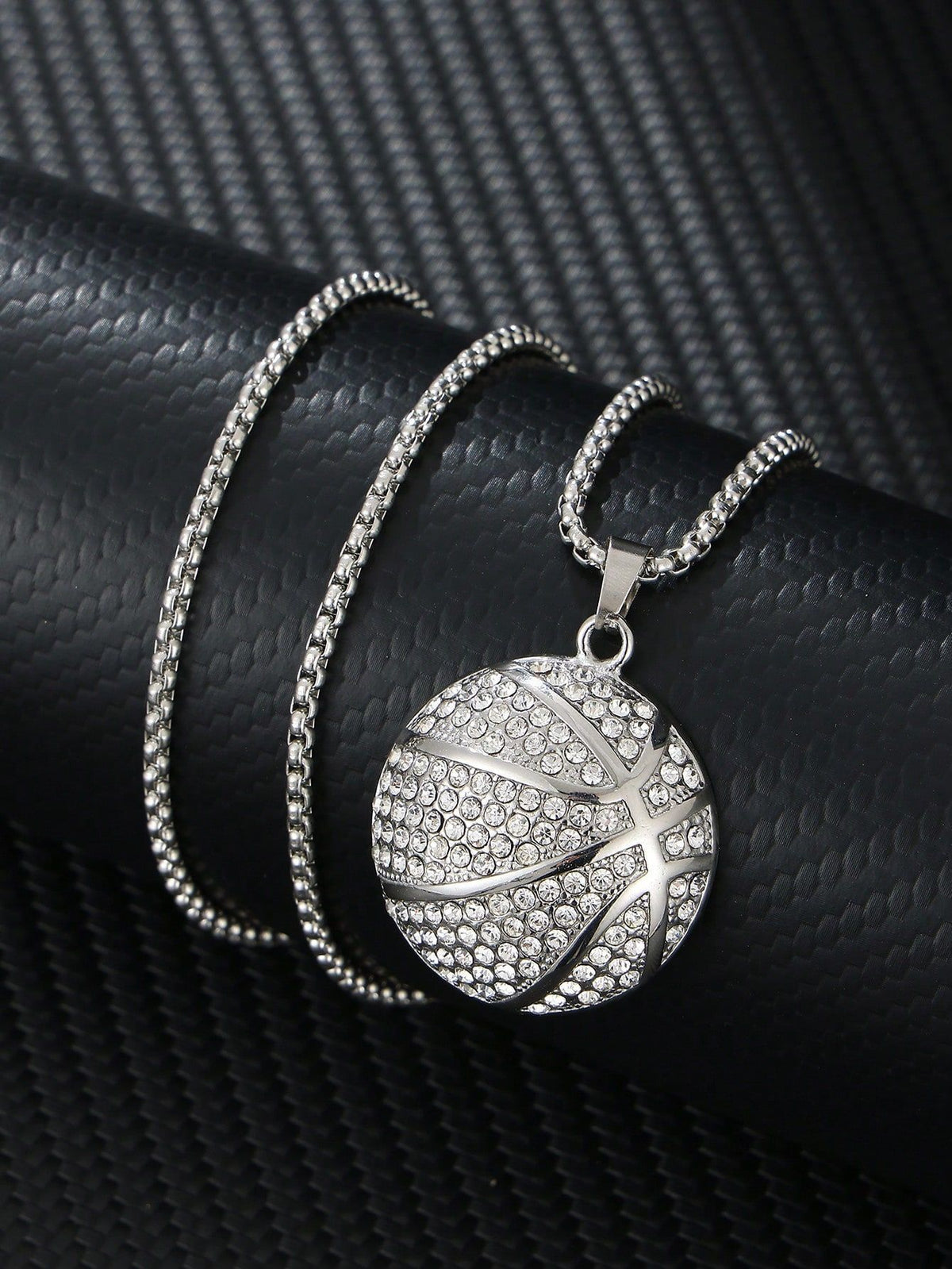 Letter Pendant Necklace with Vintage Chain