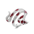 Snake Epoxy Adjustable Open Ring