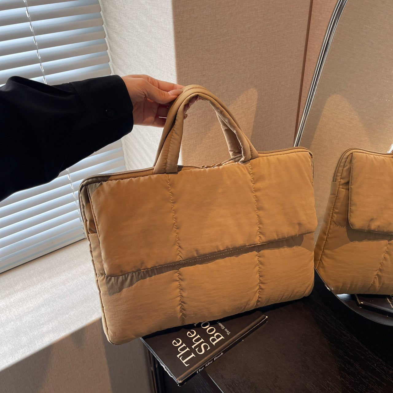 Quilted Laptop Protective Bag