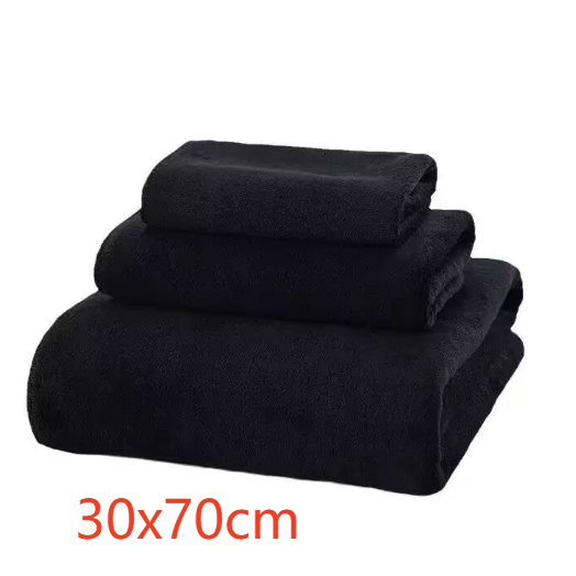Black Towel