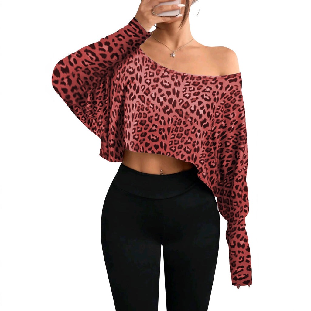Womens Off Shoulder Loose Fit Tshirt
