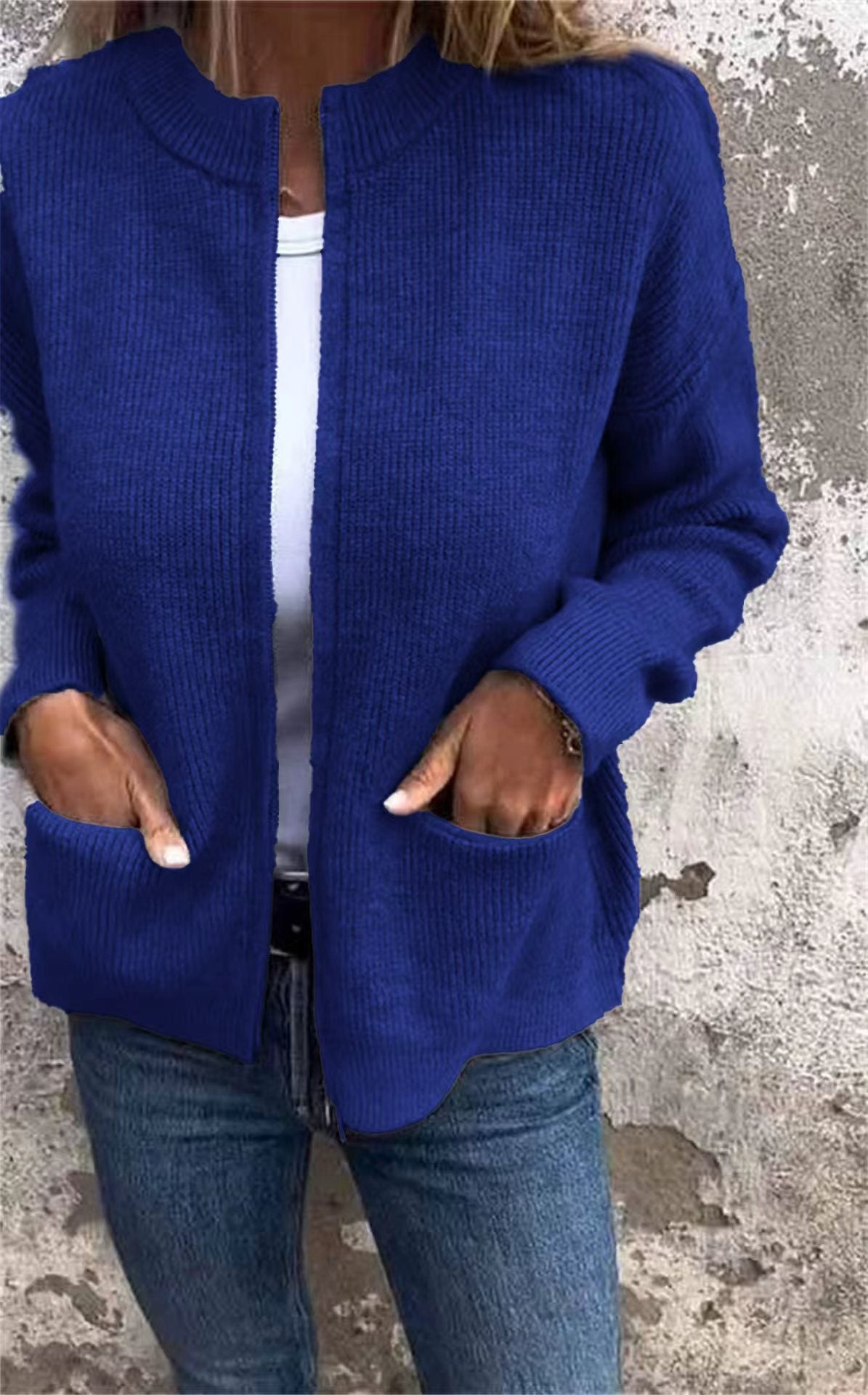 Womens Casual Long Sleeve Coat