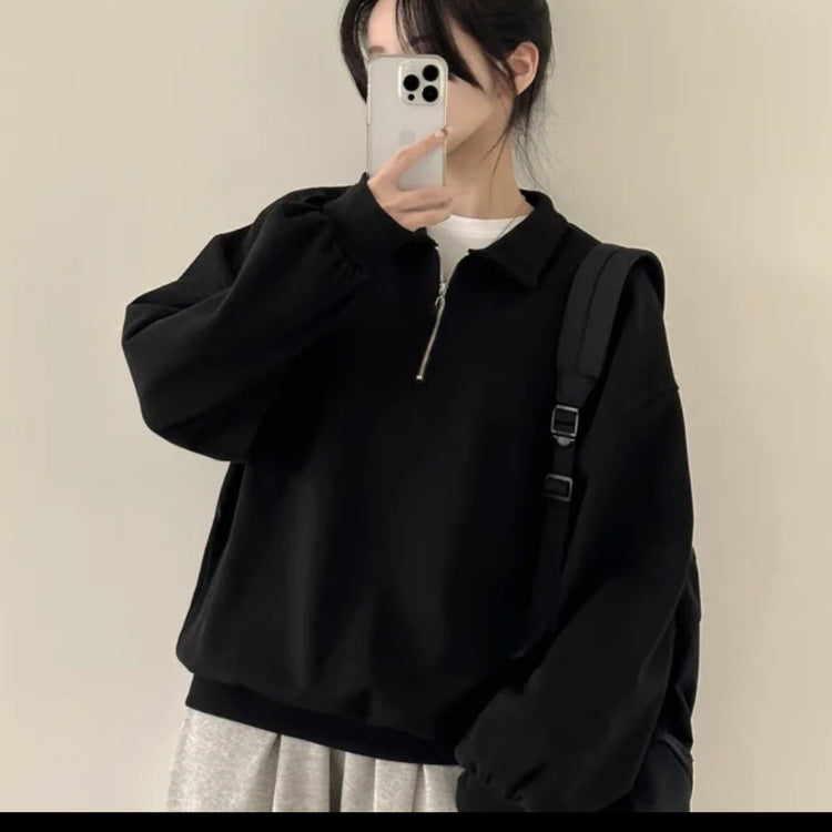 Half Zip Unisex Sweatshirt