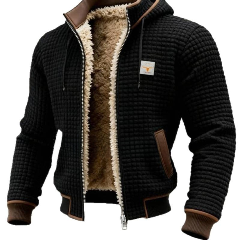 Fleece-Lined and Thickened Hooded Jackets