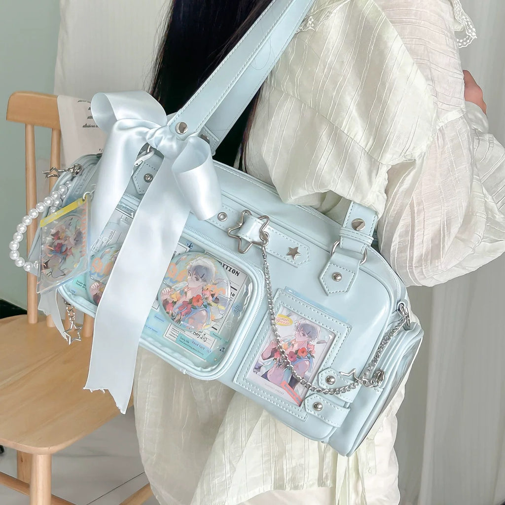 Transparent Square Crossbody Bag