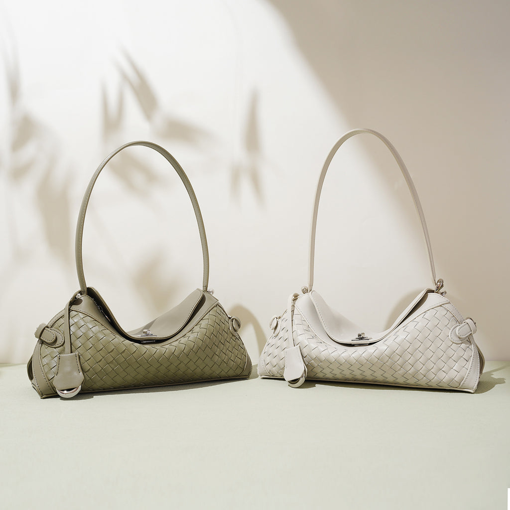 Minimalist Woven Crossbody Bag