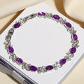 Cross-Shaped Zircon Alloy Bracelet