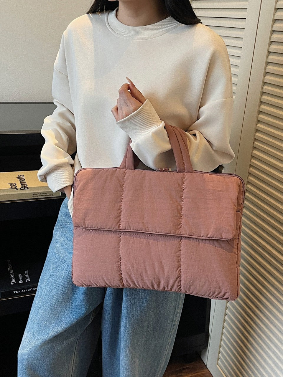 Quilted Laptop Protective Bag