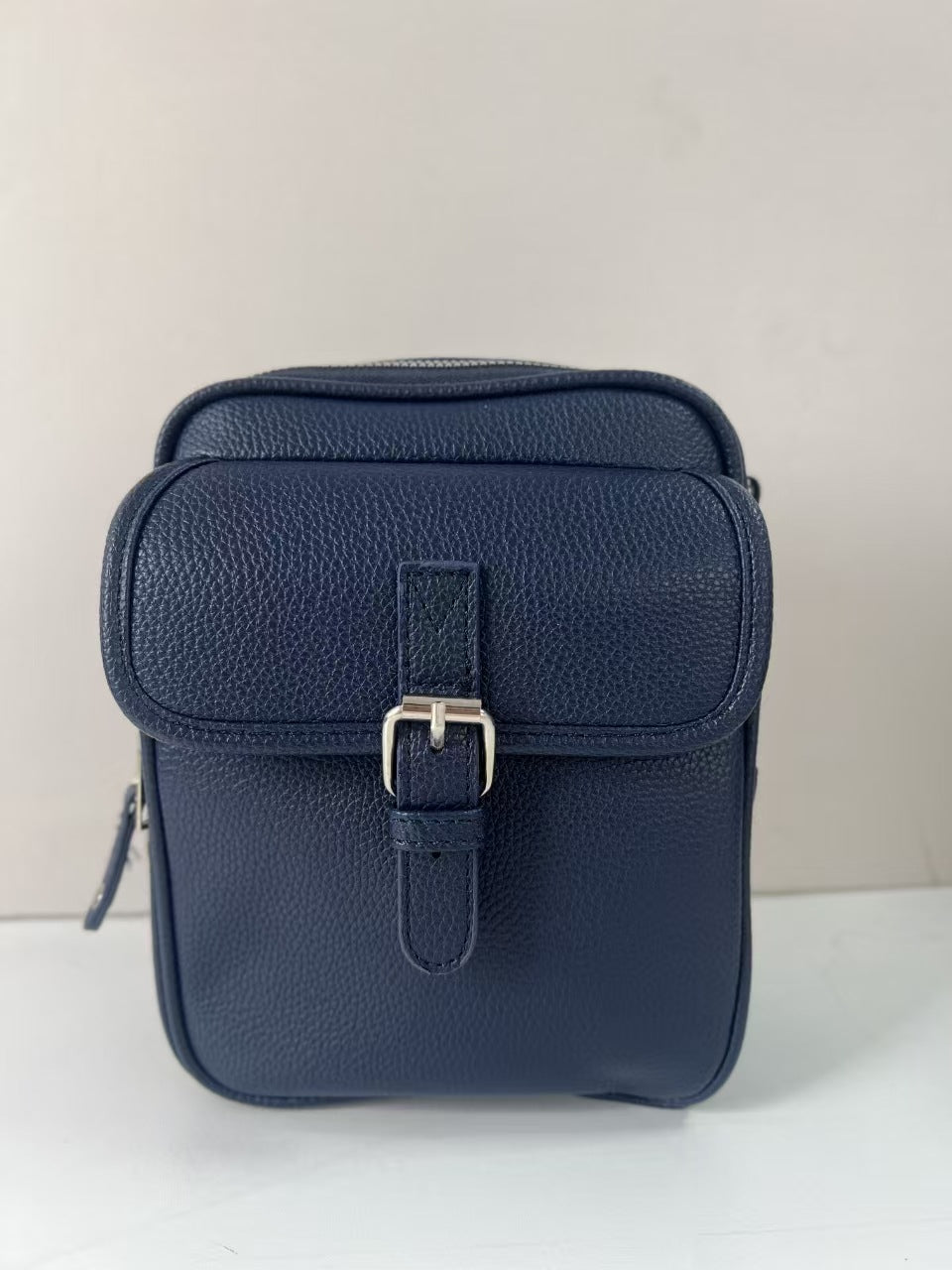 Unisex PU Leather Crossbody Messenger Bag