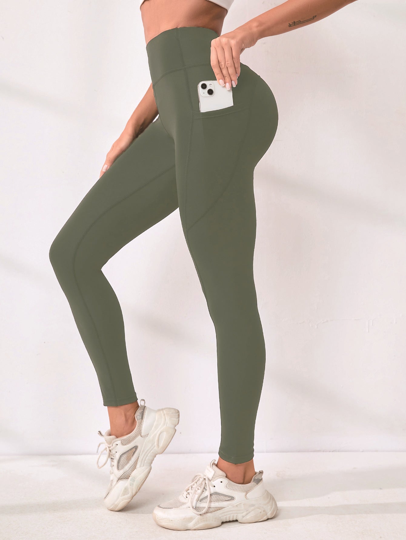 High-Waisted Yoga Sports Leggings