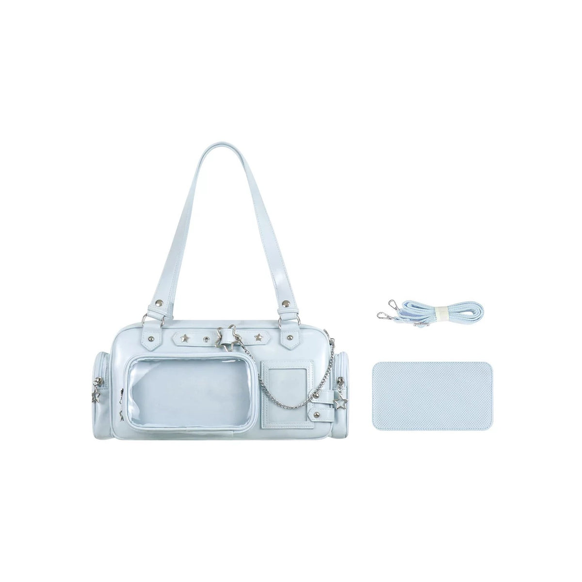Transparent Square Crossbody Bag