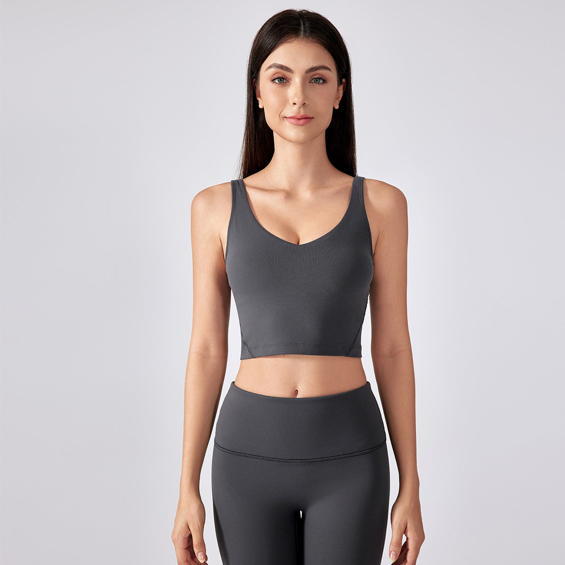Women's shock-absorbing U-shaped back-support yoga underwear