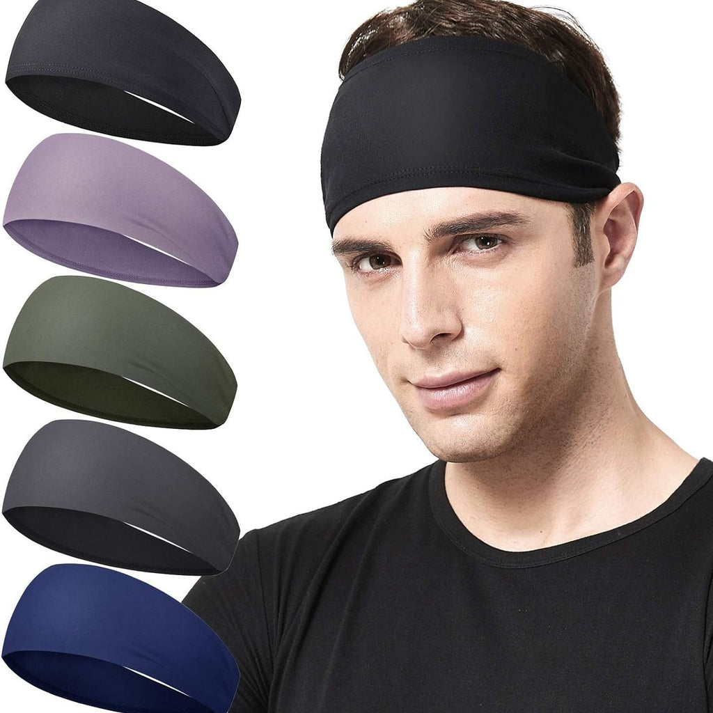 Elastic Sweat-Absorbent Sports Headband
