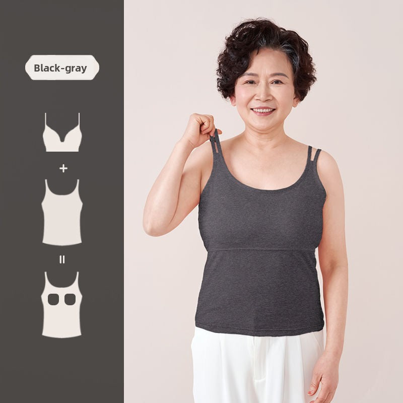 Pure Cotton Camisole Anti-Bump Undershirt