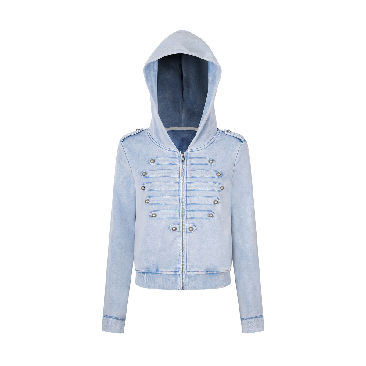Womens Vintage Hooded Sweater