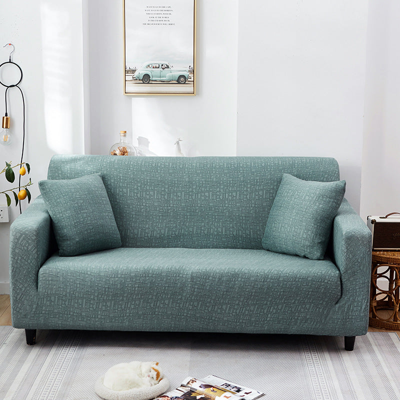 Universal elastic sofa cover