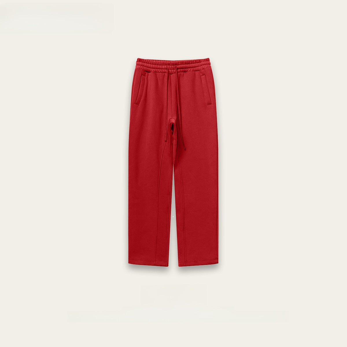 Winter Men's Solid Color Hooded Sweatshirt and Sweatpants Set