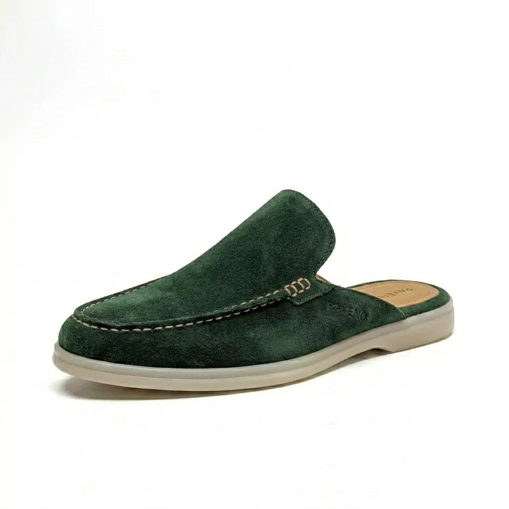 Mens Flat Sole Slip On Slippers