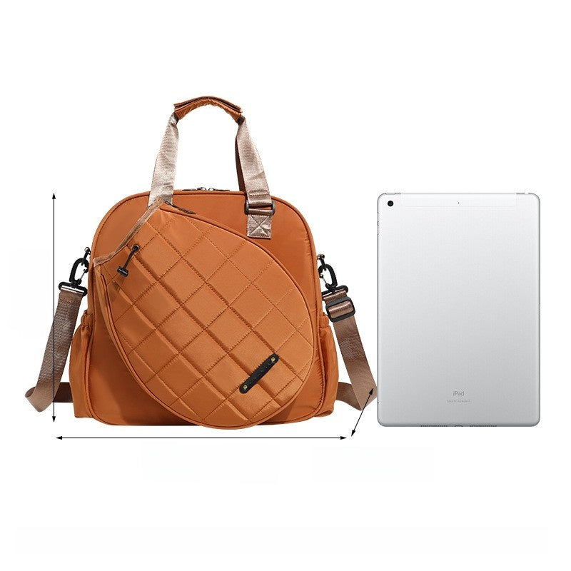 Dual Shoulder Sports Bag with Shoe Compartment
