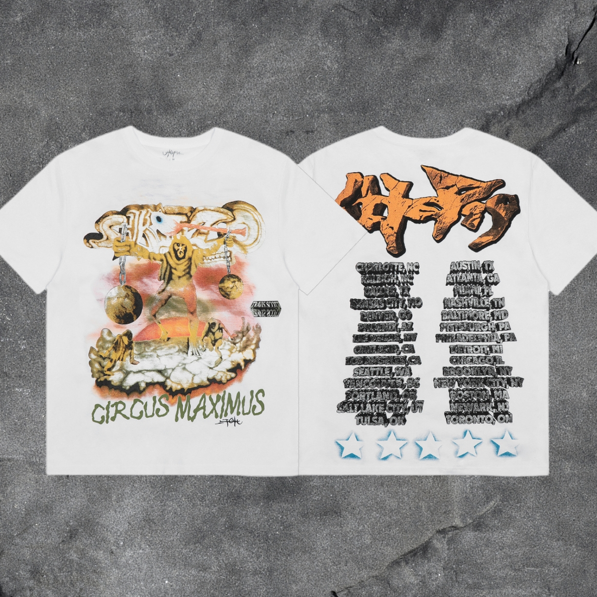 Graphic Print Cotton T-Shirt