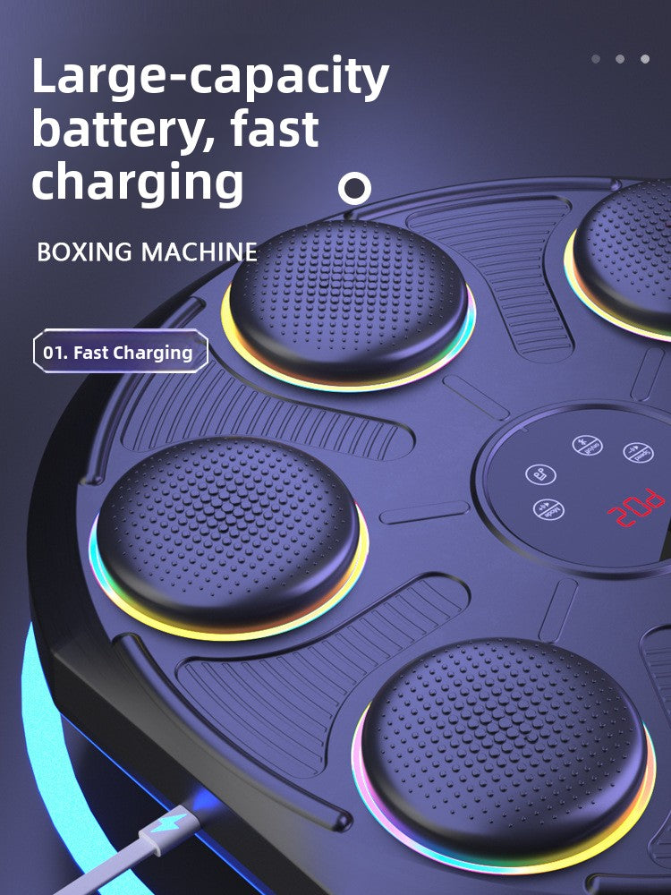 6-Target LED Boxing Machine with 12 Training Modes