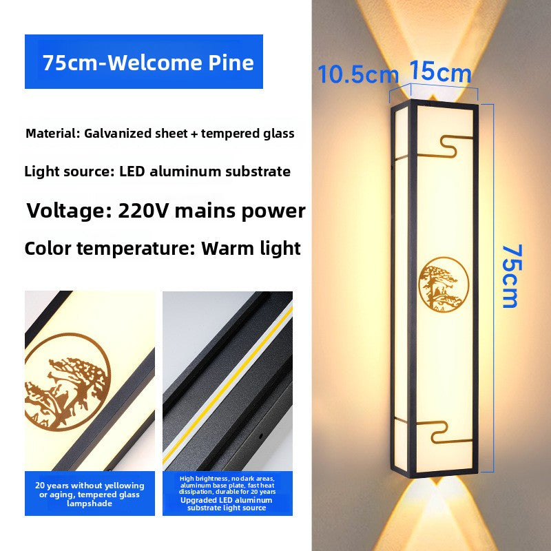 Chinese Style Outdoor LED Wall Light