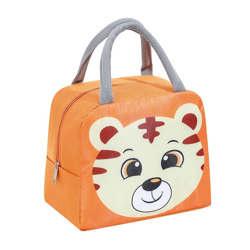 Cartoon Insulated Lunch Bag with Aluminum Foil