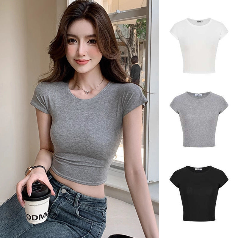 Cropped Short Sleeve Tshirt
