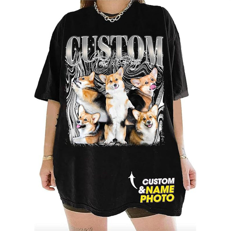 Retro Oversized Graphic T-Shirt