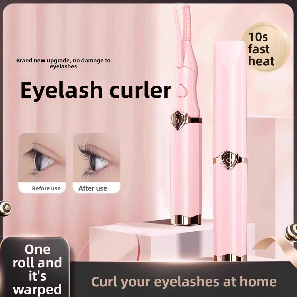 Electric Heated Eyelash Curler Portable Rechargeable