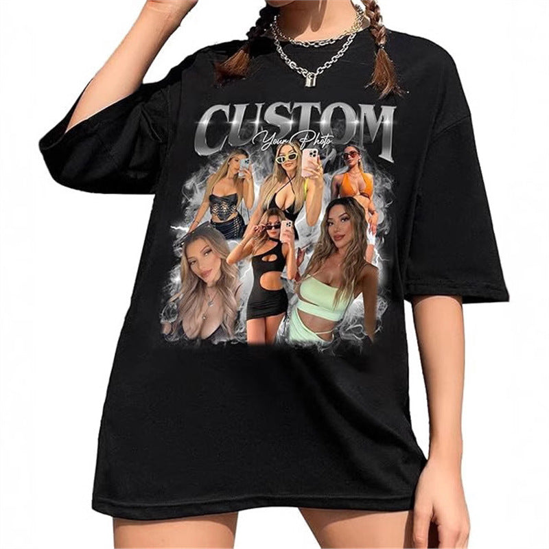 Retro Oversized Graphic T-Shirt