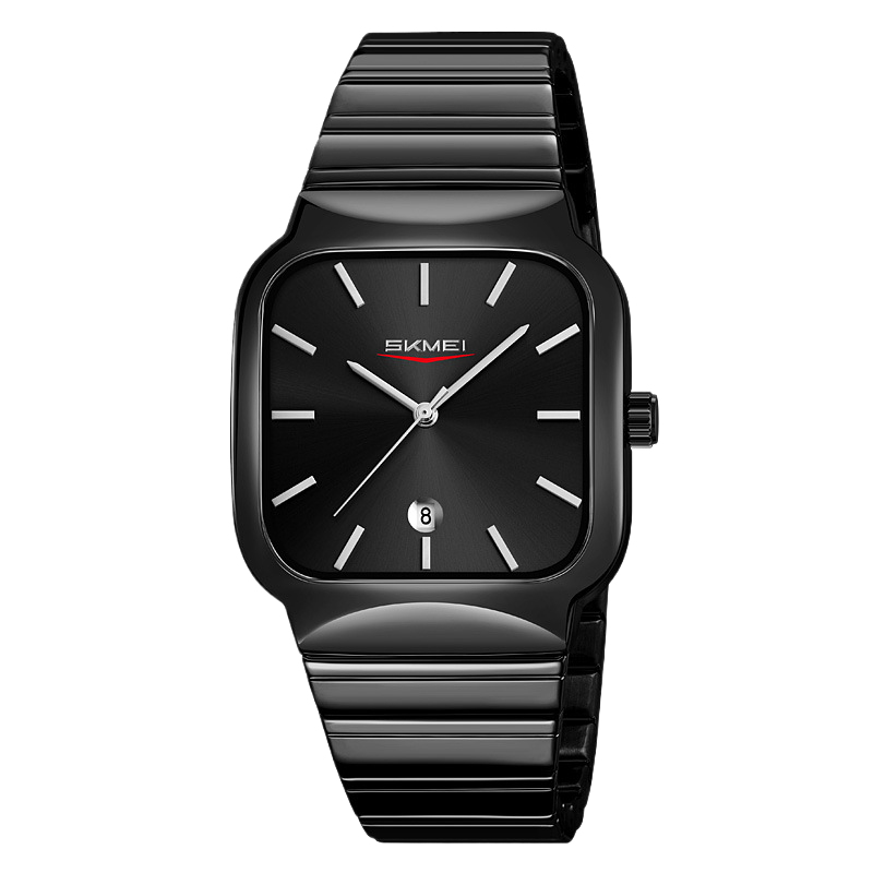 Square-shaped men's and women's watches