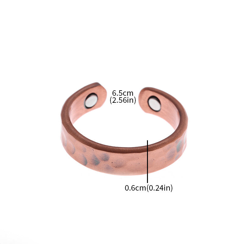 Copper Electroplated Open Ring Jewelry