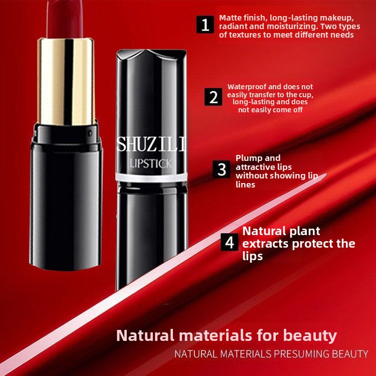 Velvet Matte Lipstick Moisturizing Long Lasting Wear