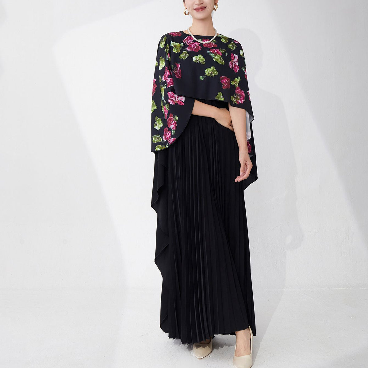 Plus-size women's Muslim robes and women's long dresses