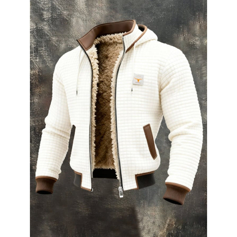 Fleece-Lined and Thickened Hooded Jackets