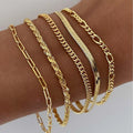 Irregular Punk Bracelet Set Wholesale