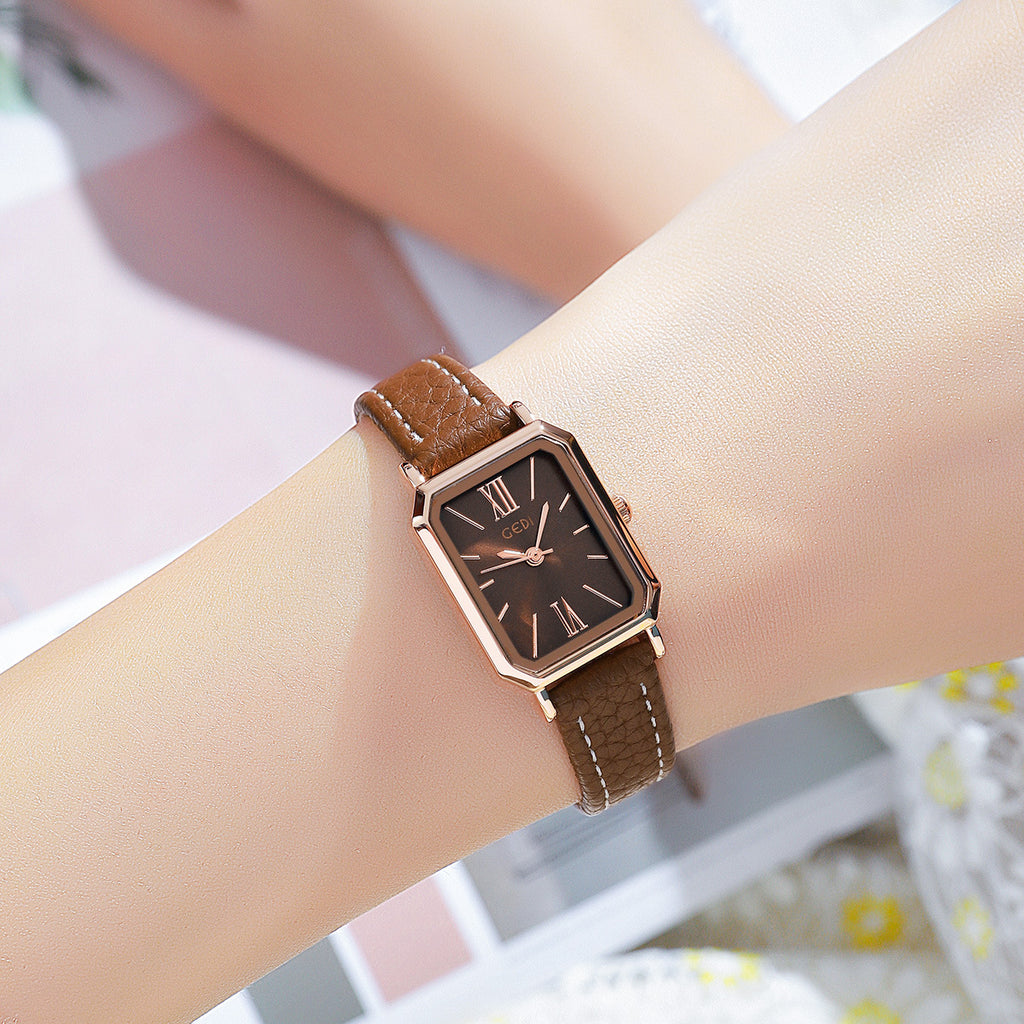 Minimalist and niche square watches