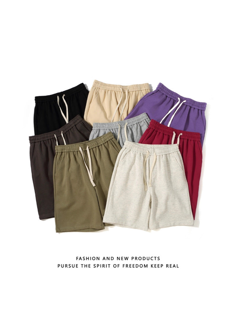 Cotton Shorts for Men Youth Basketball Sports Pants Summer Running Casual Unisex