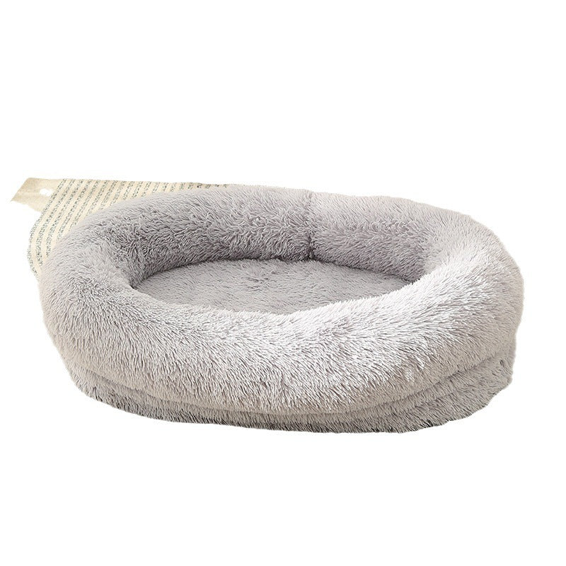 3D Cotton Yuanbao Pet Dog Bed with Waterproof Function