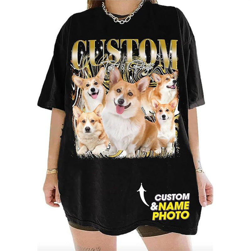 Retro Oversized Graphic T-Shirt