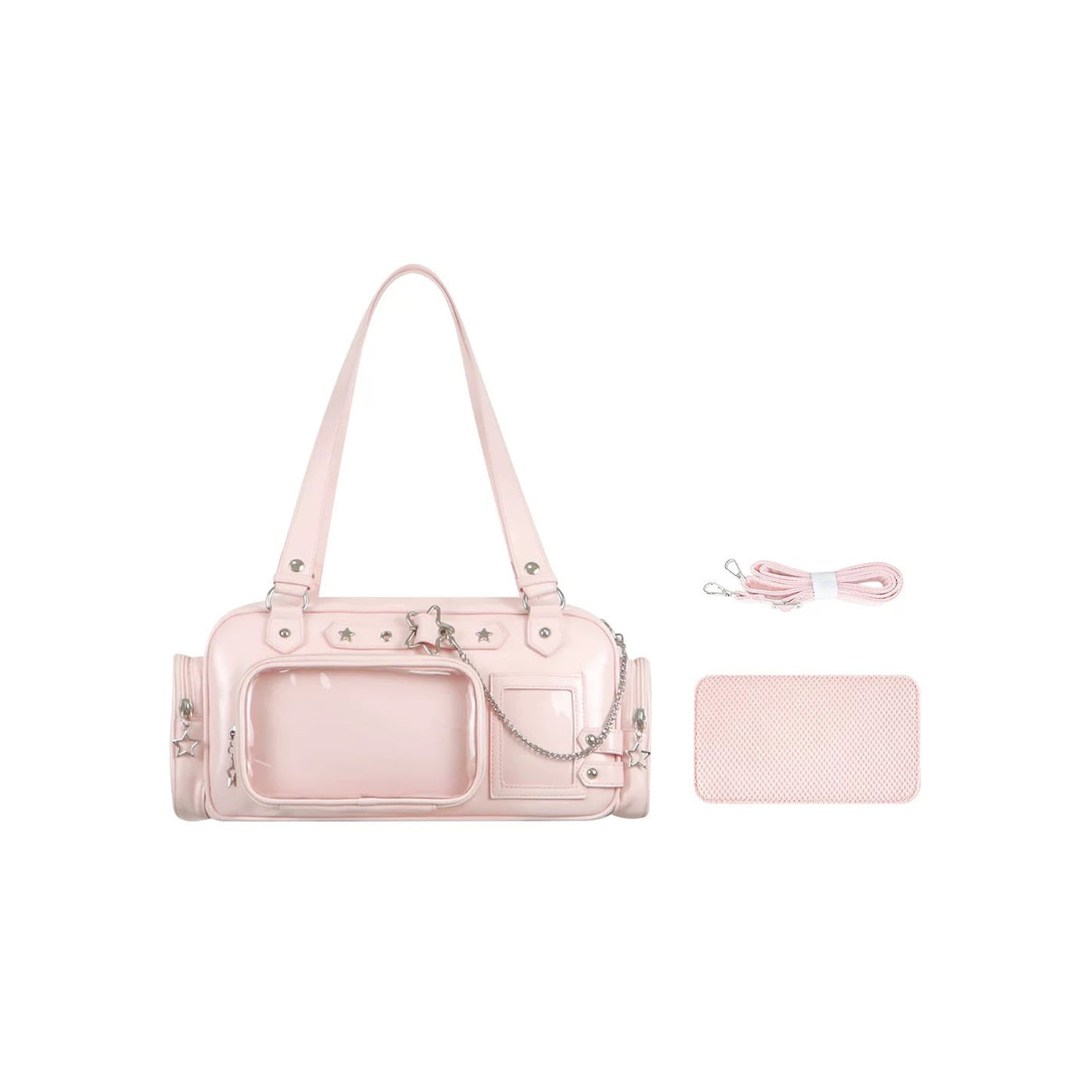Transparent Square Crossbody Bag