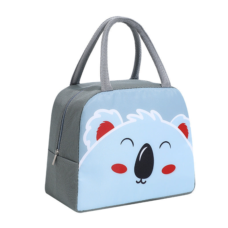 Cartoon Insulated Lunch Bag with Aluminum Foil