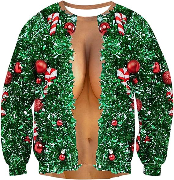 Christmas Animal Print Sweatshirt