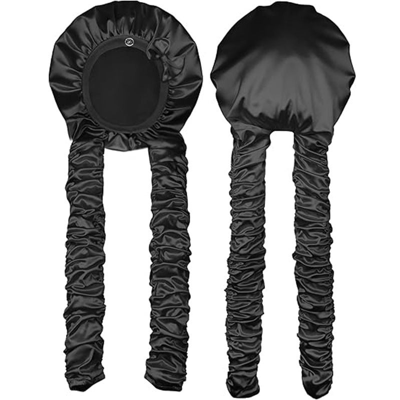 Satin Heatless Curling Sleep Cap
