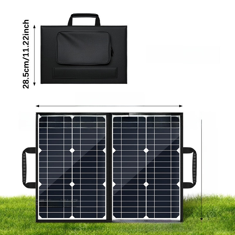 Solar panel solar folding bag