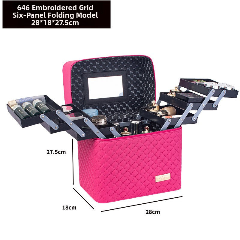 Multifunctional Expandable Makeup Organizer Box